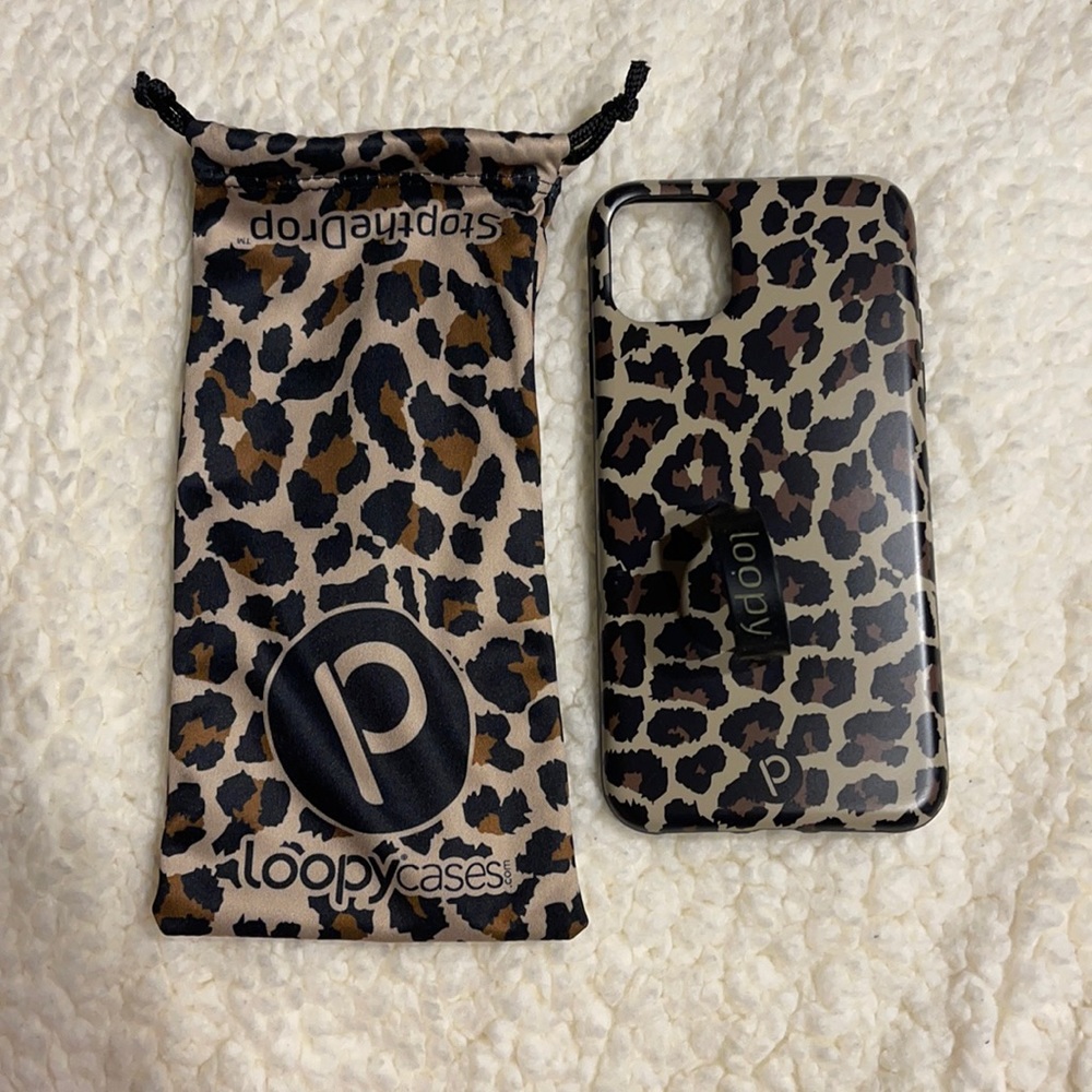Loopy cheetah phone case 11 pro max